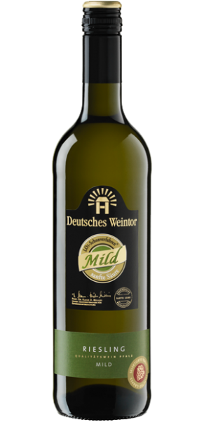 Deutsches Weintor, Riesling halbtrocken, Pfalz QbA Edition Mild