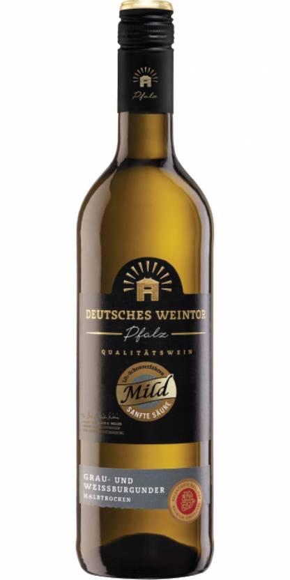 Deutsches Weintor, Grau/Weißburgunder, Edition Mild, Pfalz QbA