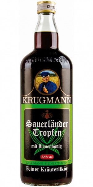 Krugmann, Sauerländer Tropfen Kräuter-Spirituose 0,70l